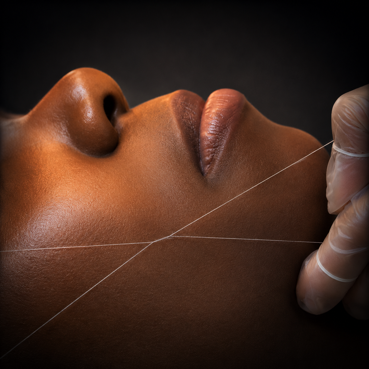 Epilação Facial com Linha